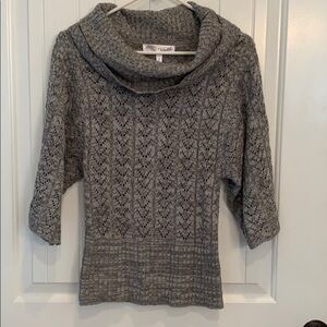 Vioblu fitted cowl neck sweater